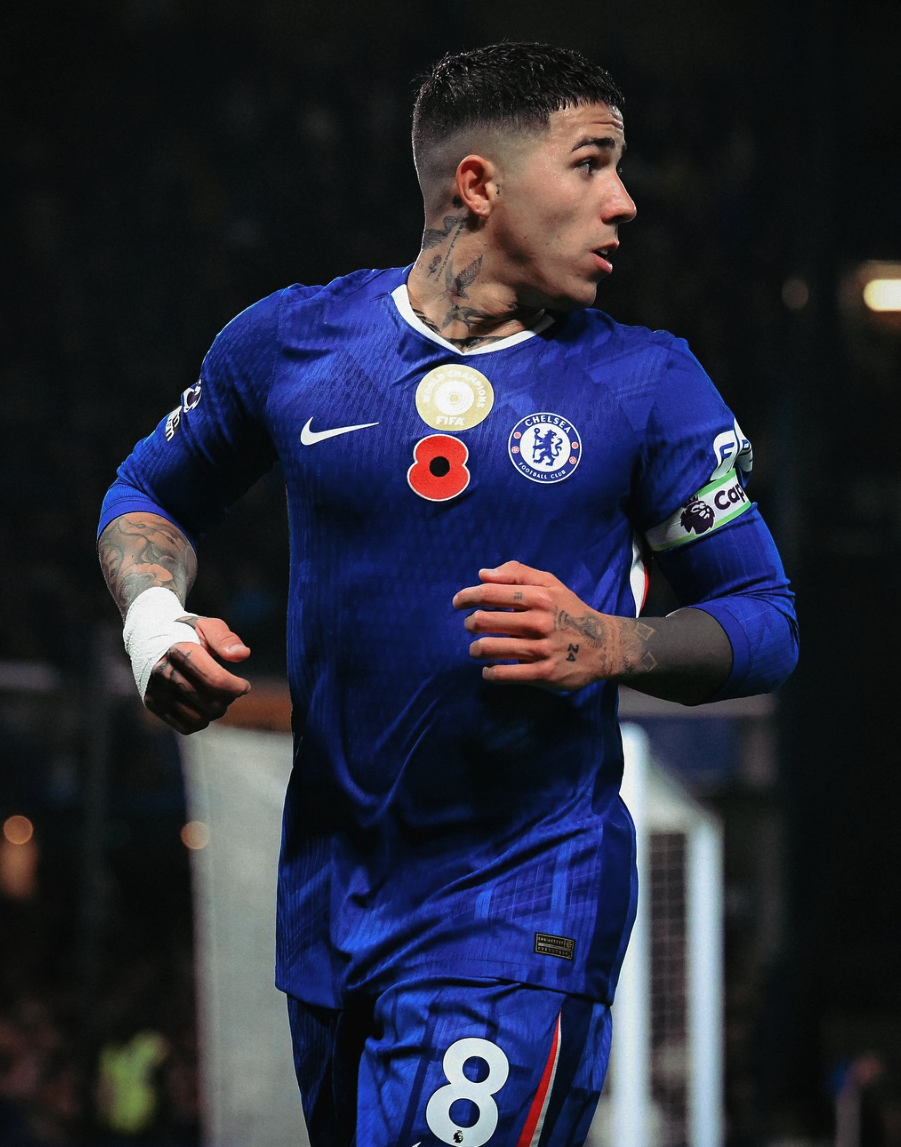 Enzo Fernandez - Maillot chelsea domicile