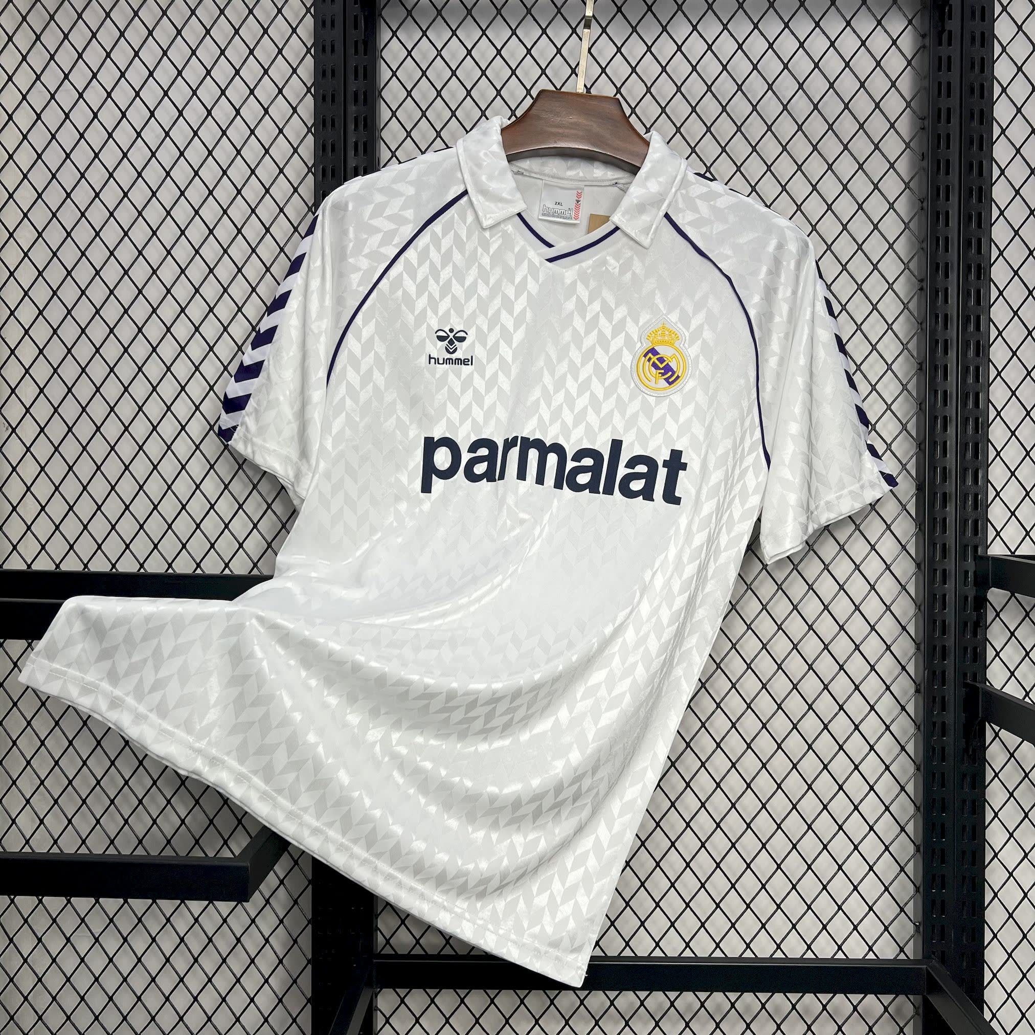 Real madrid-retro home-1988-1989-1