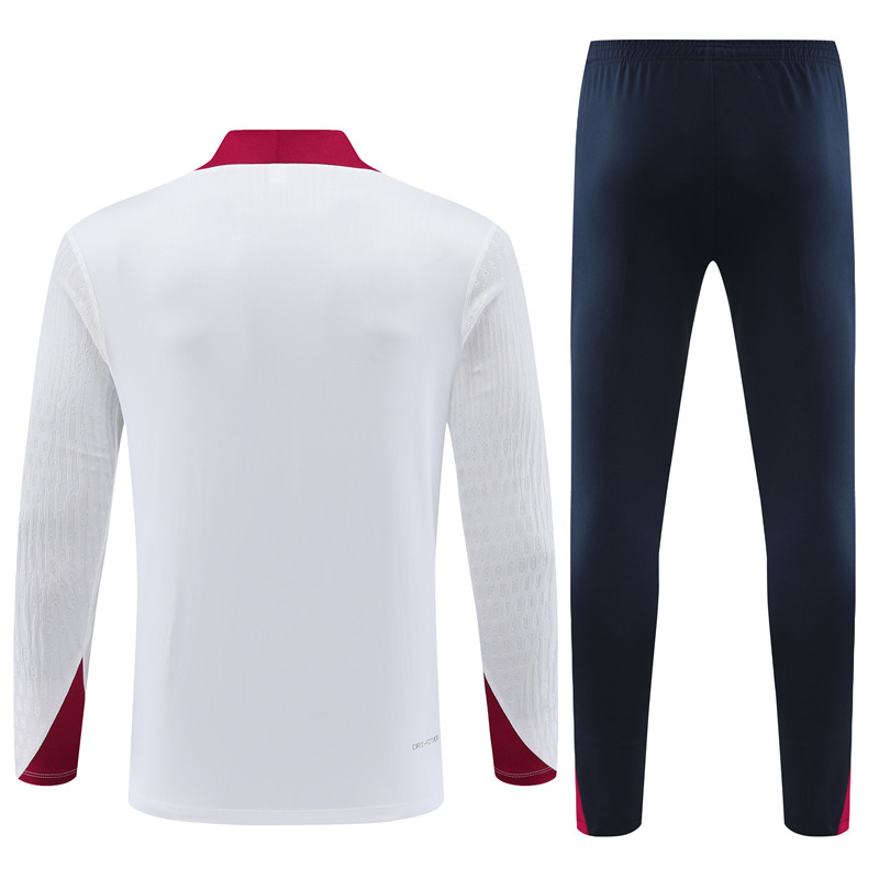 angleterre-kits entrainement blanc-2024:2025-2