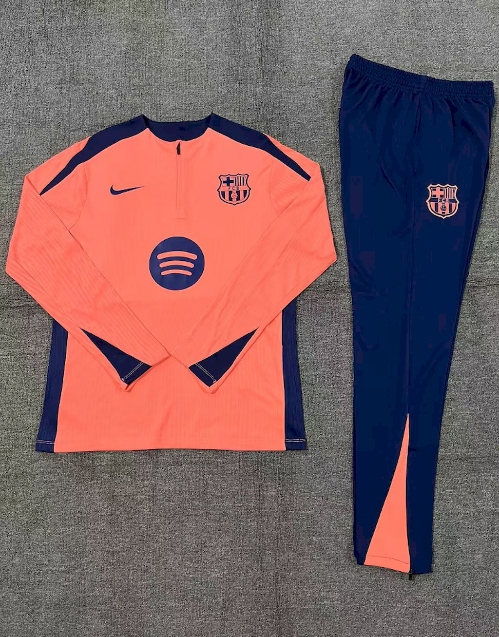 barcelone-kits entrainement kids orange-2025:2026-2