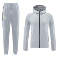 barcelone-kits entrainement survetement gris-2025:2026-2