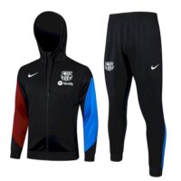 barcelone-kits entrainement survetement noirs-2025:2026-1