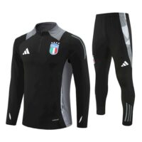 italie-kits gilet noir-2024:2025-1