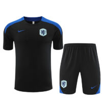 paysbas-kits tshirt noir-2024:2025-1