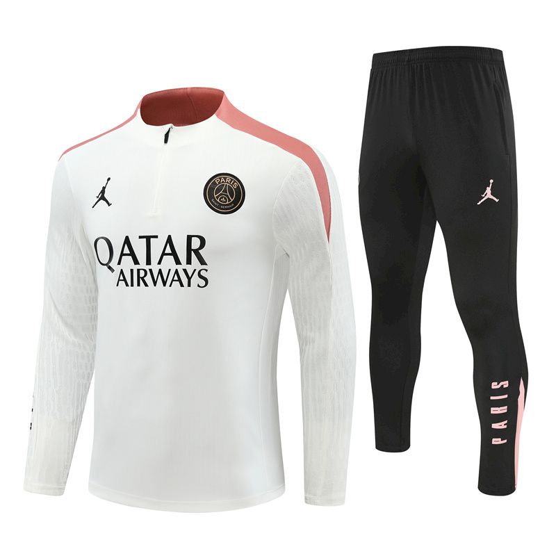 psg-kits entrainement blanc rose-2024:2025-1