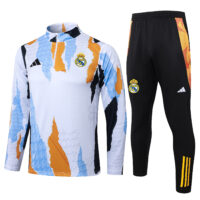 real madrid-kits entrainement demi zip domicile-2024:2025 -1